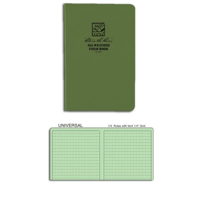Rite in the rain all - weather tactical field book gree