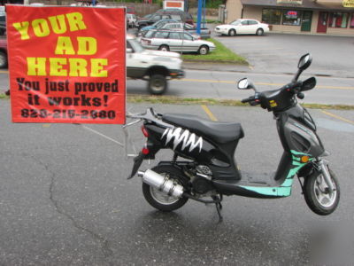Scooter ad business very easy to get started good $$$