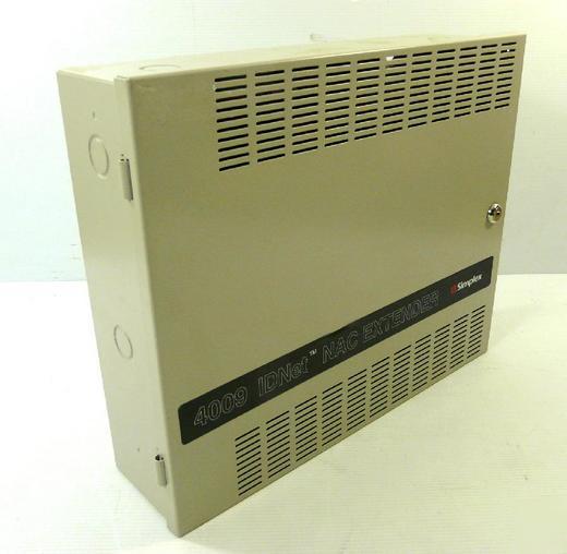 Simplex 4009 fire alarm idnet nac extender