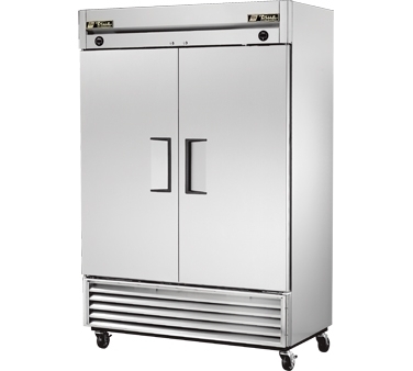 True t-49DT refrigerator / freezer - two solid doors