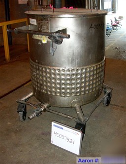 Used- precision stainless kettle, 150 gallon, 304L stai