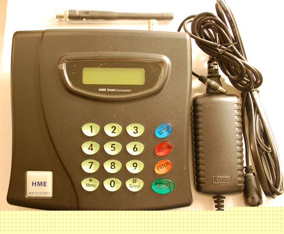 Hme uhf guestcall digital restaurant paging system base