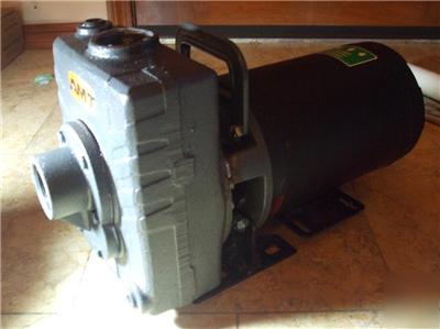 Amt 2282-95 self priming centrifugal pump &1.5 hp motor