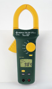 Greenlee cm-1350 1000A ac true rms clamp meter CM1350