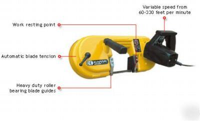 Kama AD105P handheld portable bandsaw band saw 