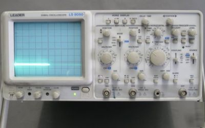 Leader LS8050 50 mhz delayed sweep oscilloscope