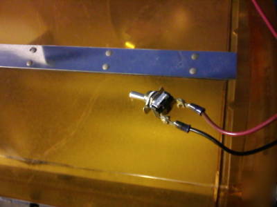Amber safety/ emergency warning stobe lights mini bar