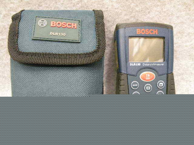 Bosch DLR130 digital distance measurer kit
