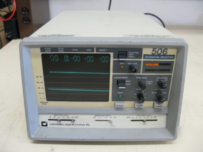 Corometrics medical 506 neonatal fetal monitor 0506AAC