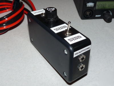 Ef johnson 5300 deluxe cap mro sarex headphone unit