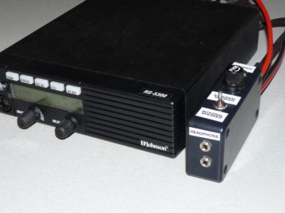 Ef johnson 5300 deluxe cap mro sarex headphone unit
