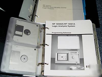 Hp 16500B logic analyzer sys / integrated oscilloscope