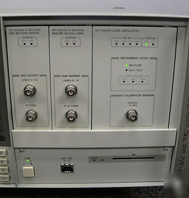 Hp 70004A, 70902A if, 70903A if, 70900B lo, mainframe +