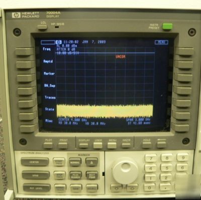 Hp 70004A, 70902A if, 70903A if, 70900B lo, mainframe +