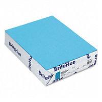 Mohawk fine paper brite-hue text paper, blue, 8-1/2 ...