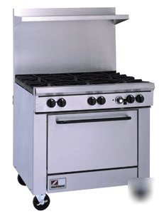 New southbend 6 burner 36
