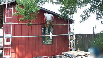 Roofing nail gun bostich material hoist kit scaffolding
