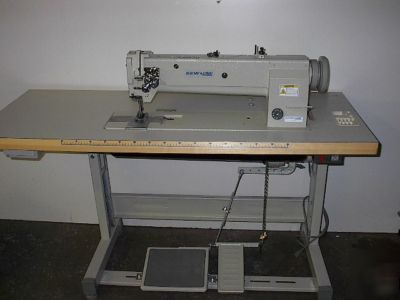 S.e.w.line 2N walking foot industrial sewing machine