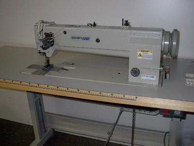 S.e.w.line 2N walking foot industrial sewing machine