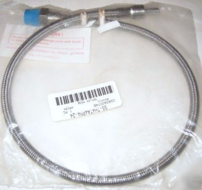 Swagelok ss-TH4TA4PM4-24 inch teflon ptfe braided hose