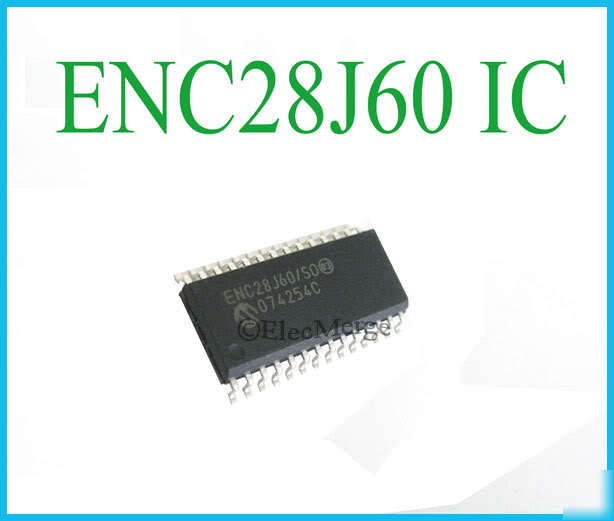 10 x microchip ENC28J60 soic ic spi ethernet interface