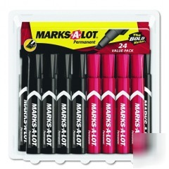 Avery 98187 marks-a-lot permanent markers, regular chis