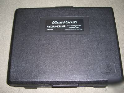 Blue point hydraulic standard a/c hose crimper w/dies
