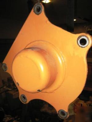Case 580SK 580K transaxle parking brake cover A188960
