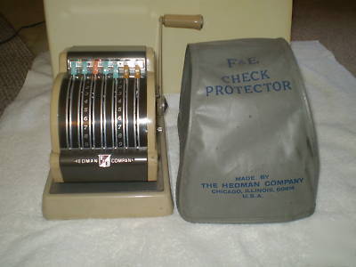 Check protector hedman f&e series 950 