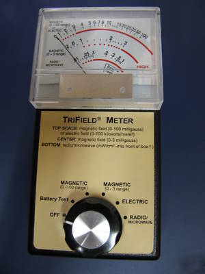 Geo phone & trifield 100XE emf meter & radio/microwave