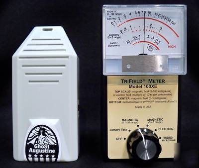 Geo phone & trifield 100XE emf meter & radio/microwave