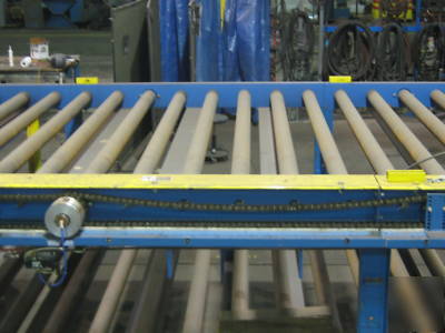 Heavy duty product roller conveyor 92