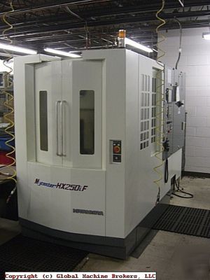 Kitamura mycenter model HX250IF 4-axis cnc hmc