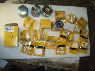 Komatsu fuel filter & filter elements & screws