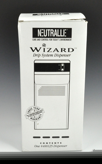 Neutralle wizard system dispenser urinal cleaner bathro