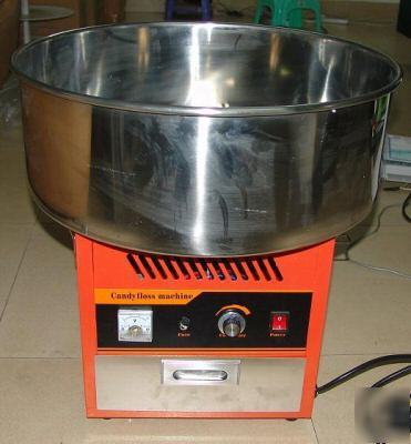 New 20PC full electric commercial candy floss machine