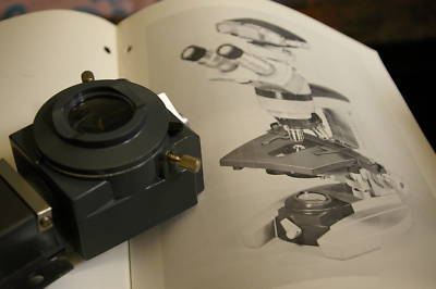 New ao 1036 old stock illuminator 4 ao microscope 8 
