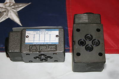 New yuken mcp-01-0-30 modular check valve