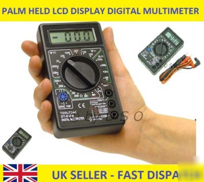 Pro palm held lcd digital multimeter multifunction 