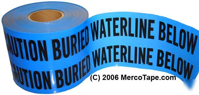Underground warning tape 6