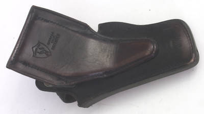 Used safariland 229 md/fr leather belt holster