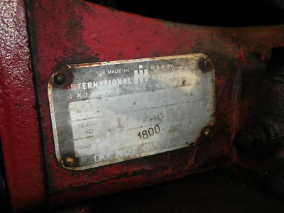 1950 farmall cub tractor with accessories