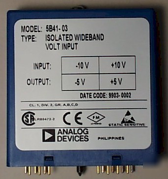 5B45-01 isolated frequency signal conditioning module