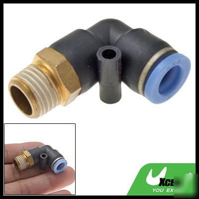8 x 12.5MM l one touch male fittings push in fitting