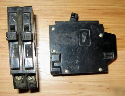 Crouse hinds mh twin tandem 15A 15 amp breaker MH1515