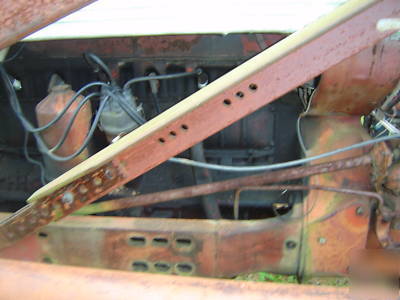 Farmall 460 6 cyl gas tractor with loader no 