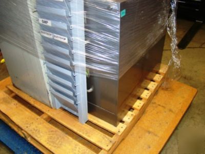 Lot of file cabinets and a wall rack