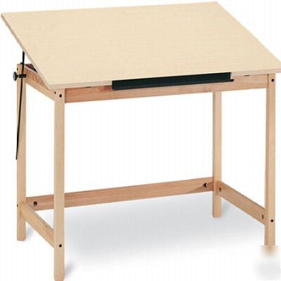 New drafting table architect desk wood wooden mayline
