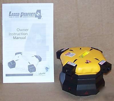New laser perfect 4 the laser level with 4 way lasers 