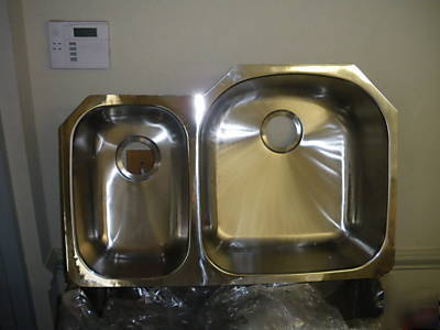 New stainless steel kitchen sink doublebowl undermount 